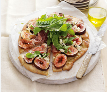 Fig and Prosciutto Pizzettas Recipe