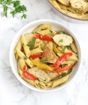 Rasta pasta recipe at home