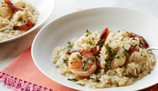 Tasty Shrimp Risotto Recipe